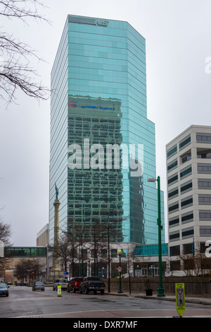 Norfolk Southern Railroad Welthauptquartier, Norfolk, Virginia. Stockfoto