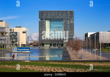 Essen, Deutschland, ThyssenKrupp Hauptquartier Stockfoto