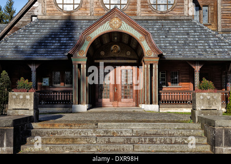 Stahnsdorf, Deutschland, Kapelle Stahnsdorfer Suedwest Friedhof Stockfoto