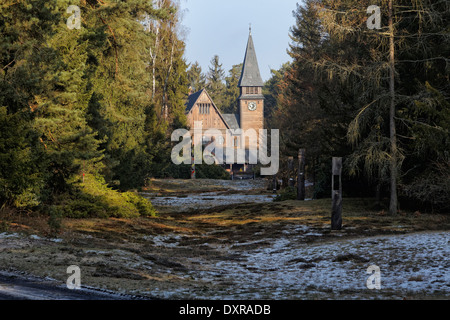 Stahnsdorf, Deutschland, Kapelle Stahnsdorfer Suedwest Friedhof Stockfoto