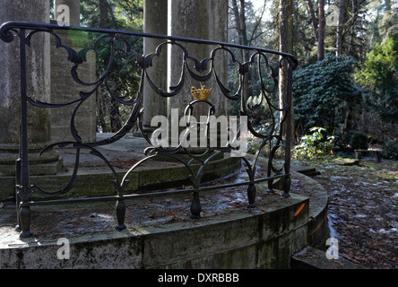 Stahnsdorf, Deutschland, Mausoleum des schwedischen Botschafters in Berlin Hans Henrik von Essen Stockfoto