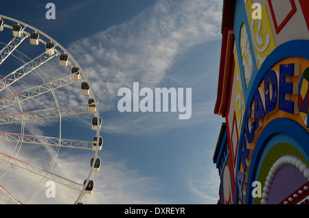 Riesenrad in Pigeon Forge Tennessee Stockfoto