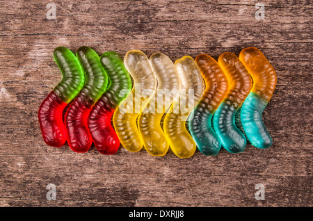 Gummy Geleesüßigkeit Stockfoto