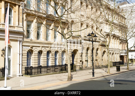 Großen Gebäuden in Colmore Reihe zentralen Birmingham UK Stockfoto