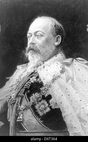 Edward VII, König von England Stockfoto