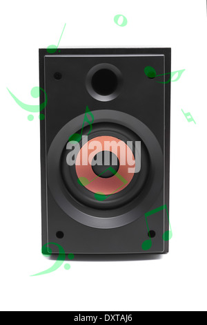 Schließen Sie Lautsprecher. Stockfoto