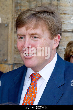 Den Haag, Niederlande. 29. März 2014. Niederländischer König Willem-Alexander auf dem konstitutionellen Festival in den Haag, Niederlande, 29. März 2014. Foto: Albert Nieboer / - NO-Draht-SERVICE-/ Dpa/Alamy Live News Stockfoto