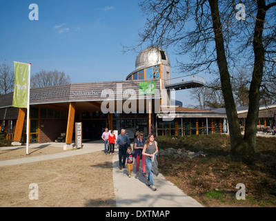 Sallandse Heuvelrug Besucherzentrum mit Sternwarte Nijverdal Niederlande Stockfoto