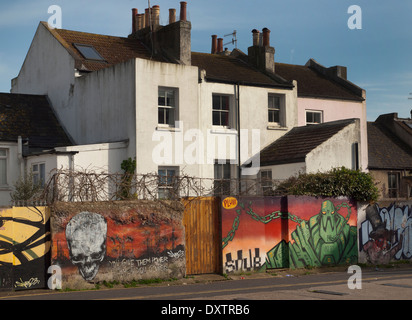 Der belebten Gegend von North Laine von Brighton Stockfoto