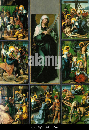 Albrecht Dürer sieben Schmerzen Mariens Stockfoto