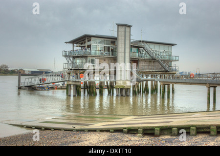 Greenwich-Boot-Club auf der Themse, London Stockfoto