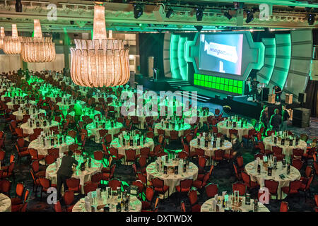 London, UK. 30. März 2014. Bild zeigt: Atmosphäre Bilder bei den Jameson Empire Film Awards im Grosvenor House am 30. März 2014 in London, England-Datum; 30.03.2014 Credit: Jules Annan/Alamy Live News Stockfoto