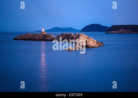 Leuchtturm, Greben, Dubrovnik Stockfoto