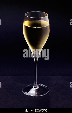 Glas von Crémant Stockfoto