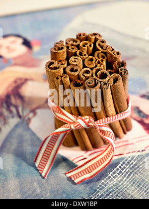 Zimtstangen Stockfoto