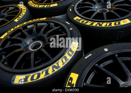 Dunlop-Reifen Stockfoto
