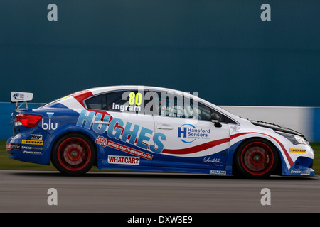 Tom Ingram (GBR) Speedworks Motorsport Toyota Avensis Stockfoto