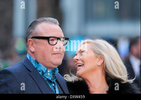 London, UK, 31.03.2014: die UK-PREMIERE von NOAH. Personen im Bild: Ray Winstone. Bildnachweis: Julie Edwards/Alamy Live-Nachrichten Stockfoto