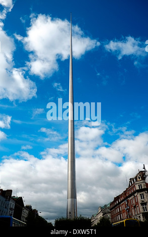 Millennium Spire Stadt Dublin Irland Stockfoto
