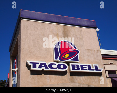 Taco Bell Fast-Food Restaurant San Francisco Stockfoto