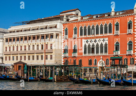 Das Danieli & Danieli Excelsior Hotels von Markusplatz entfernt, Venedig, Italien Stockfoto