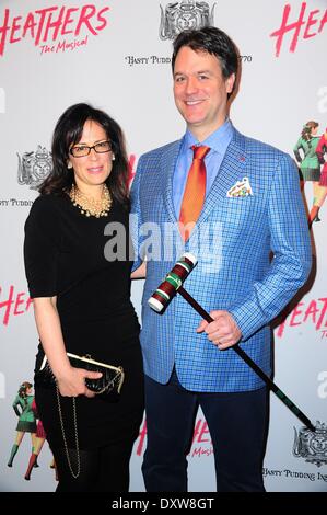 New York, NY, USA. 31. März 2014. in Anwesenheit für Heidekraut: THE MUSICAL Premiere, New World Stages, New York, NY 31. März 2014. Bildnachweis: Gregorio T. Binuya/Everett Collection/Alamy Live-Nachrichten Stockfoto