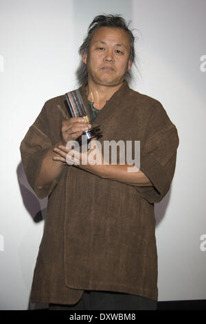 Kim Ki-Duk Douglas Sirk Award beim 20. Filmfest Filmfestival Hamburg bekommen. Wo: Hamburg Deutschland wenn: 4. Oktober 2012 Stockfoto