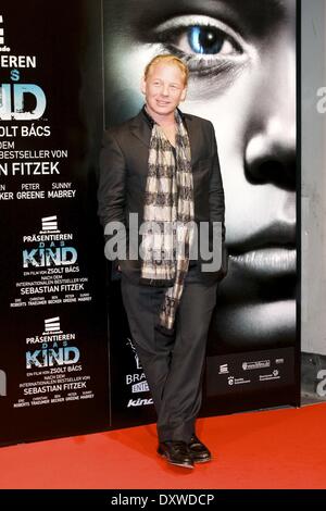 Ben Becker bei der Deutschlandpremiere von "Das Kind" im Cinemaxx-Kino. Wo: Berlin Deutschland wenn: 17. Oktober 2012 Stockfoto