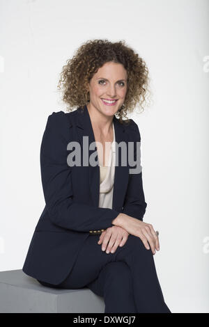 Barbara Lanz ARD ZDF Telenovela "Rote Rosen" in den Briese Studios zu fördern. Wo: Hamburg Deutschland wenn: 22. Oktober 2012 Stockfoto