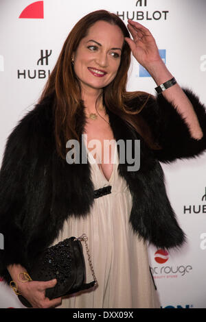 Natalia Woerner Film trifft Medien-Event im Hotel Atlantic Kempinski - roten Teppich. Wo: Hamburg Deutschland wenn: 30. November 2012 Stockfoto