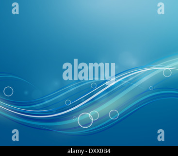 Zusammenfassung Hintergrund mit Wellenlinien. farbenfrohes design Stockfoto