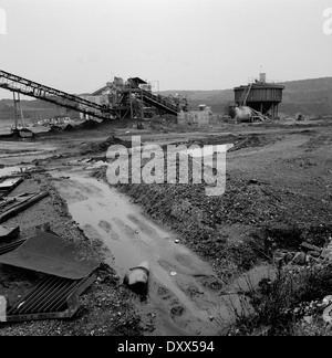 Ziegelei in der Nähe von Ruthin in den 1980er Jahren Stockfoto