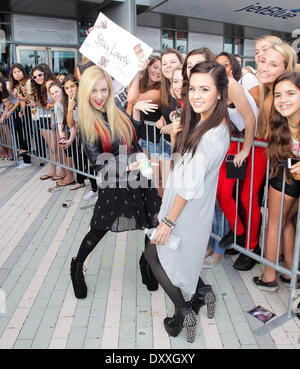 Megan & Liz Jingle Ball - Y100 des Dorfes Jingle Ball 2012 bei BB & T Center Miami Florida - 08.12.12 mit: Megan & Liz Where: USA bei: 8. Dezember 2012 / WENN Stockfoto