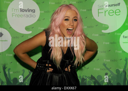 Amelia Lily The BRMB Live 2012 statt auf LG Arena Birmingham England-15.12.12 Featuring: Amelia Lily Where: Birmingham Großbritannien wenn: 15. Dezember 2012 Stockfoto