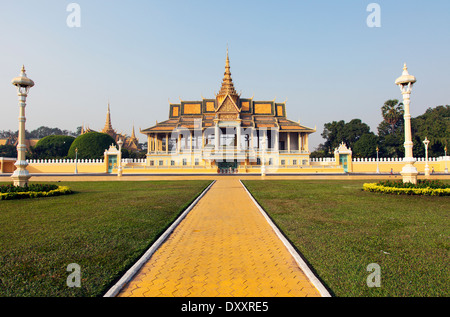 Der Mondschein Pavillon (Preah Thineang Chan Chhaya) von den königlichen Palast Komplex, Phnom Penh, Kambodscha Stockfoto