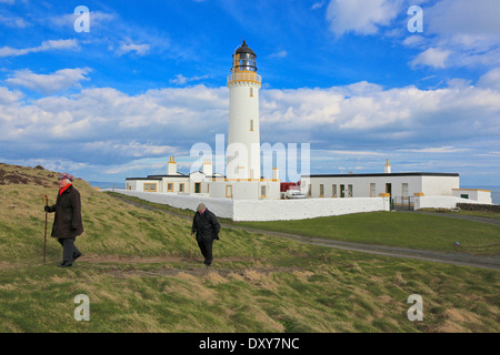 Mull of Galloway Leuchtturm. Der südlichste Punkt in Schottland die Rhins, Wigtownshire, Dumfries and Galloway, Schottland Stockfoto