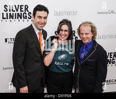 Tribeca lehrt nutzen: "Silver Linings Playbook" Premiere im Ziegfeld Theatre mit: Donna Gigliotti Where: New York City USA bei: 12. November 2012 Stockfoto