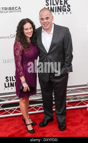 Tribeca lehrt nutzen: "Silver Linings Playbook" Premiere im Ziegfeld Theatre mit: Matthew schnell wo: New York City USA bei: 12. November 2012 Stockfoto