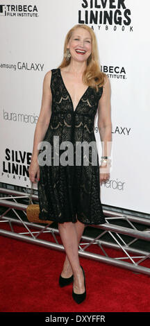 Tribeca lehrt nutzen: "Silver Linings Playbook" Premiere im Ziegfeld Theatre mit: Patricia Clarkson Where: New York City USA bei: 12. November 2012 Stockfoto