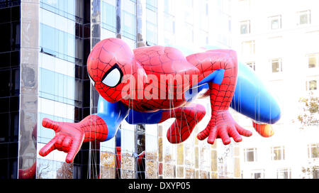 86. jährlichen Macy ist Thanksgiving Day Parade Featuring: Spider-Man wo: New York City USA bei: 22. November 2012 Stockfoto