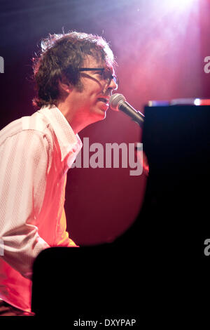 Ben Folds fünf Durchführung ihre erste britische Konzert seit 1999 als Bestandteil ihrer 2012 / 2013 World Tour bei O2 Bristol Academy Featuring: Ben Folds wo: Bristol UK Großbritannien wenn: 23. November 2012 Stockfoto