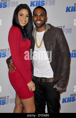 KIIS FM 2012 Jingle Ball Held im Nokia Theatre L.A. Live - Ankünfte mit: Jordin Sparks, Jason Derulo Where: Los Angeles Kalifornien USA bei: 03 Dec 2012.com Stockfoto