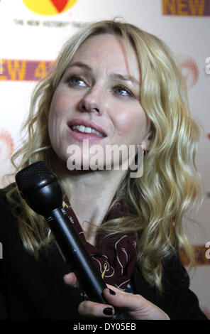 Neue 42nd Street-Gala zu Ehren von Australia Council for the Arts an der New Victory Theatre mit: Naomi Watts wo: New York New York USA bei: 5. Dezember 2012 Stockfoto