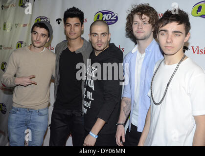 Q102 Jingle Ball 2012 bei Wells Fargo Center mit: die wollte wo: Philadelphia PA USA bei: 4. Dezember 2012 Stockfoto