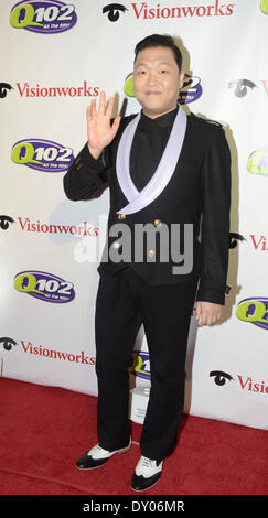 Q102 Jingle Ball 2012 bei Wells Fargo Center mit: PSY wo: Philadelphia PA USA bei: 4. Dezember 2012 Stockfoto