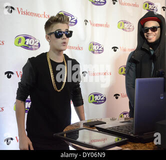 Q102 Jingle Ball 2012 bei Wells Fargo Center mit: Justin Bieber-Where: Philadelphia PA USA bei: 4. Dezember 2012 Stockfoto