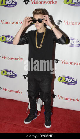 Q102 Jingle Ball 2012 bei Wells Fargo Center mit: Justin Bieber-Where: Philadelphia PA USA bei: 4. Dezember 2012 Stockfoto