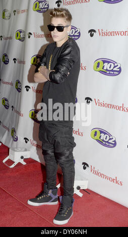 Q102 Jingle Ball 2012 bei Wells Fargo Center mit: Justin Bieber-Where: Philadelphia PA USA bei: 4. Dezember 2012 Stockfoto