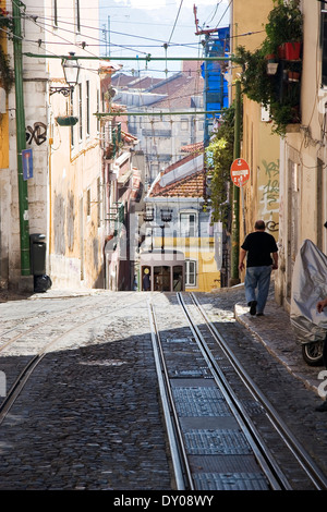 Barrio Alto Viertel, Lissabon Stockfoto