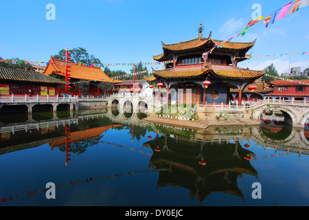 Yuantong Kunming Tempel, Kunming Kapital Stadt von Yunnan, China Stockfoto